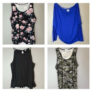 XXL TOP BUNDLE, 4 tops, new haul, wardrobe refresh